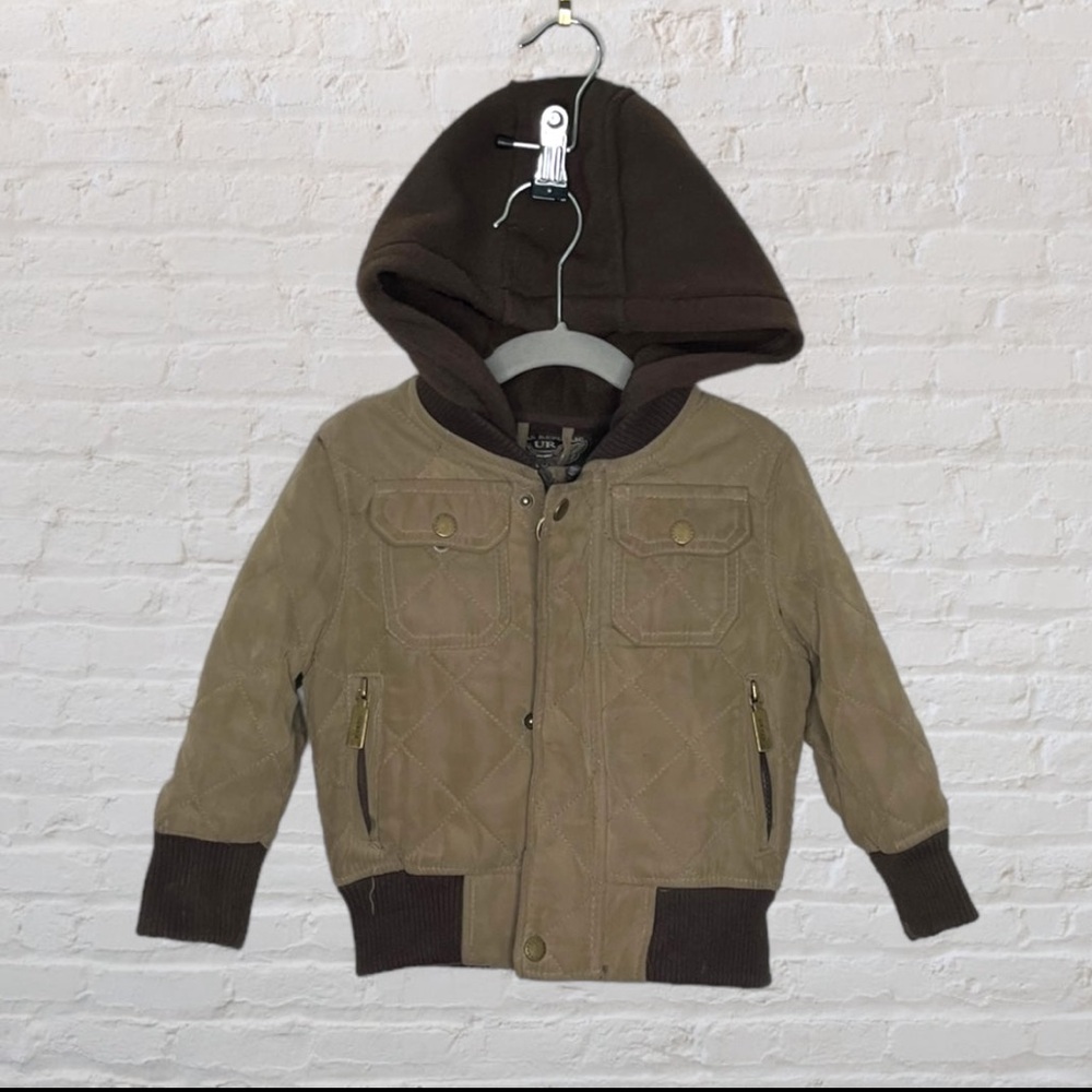 Urban Republic Quilted Bomber Jacket